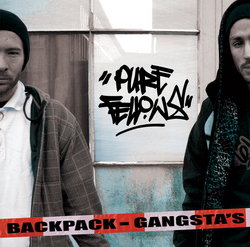 Pure Fellows - Backpack-Gangsta's