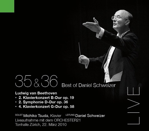 CD35+36 Daniel Schweizer, ORCHESTER21, Michiko Tsuda - Best of Daniel Schweizer CD 35+36