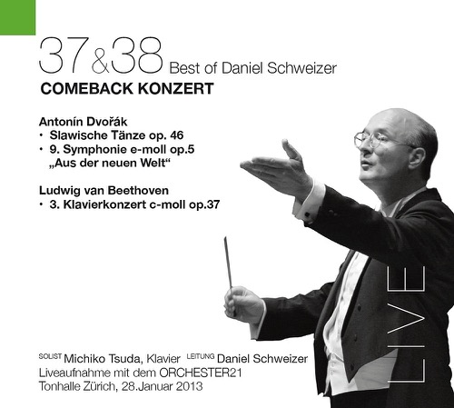 CD37+38 Daniel Schweizer, ORCHESTER21, Michiko Tsuda - Best of Daniel Schweizer CD 37+38